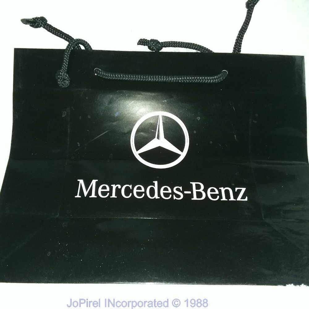 Mercedes Benz Designer Empty Shopping Bag